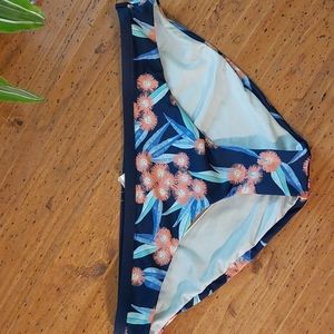 Patagonia Nano Grip Bottoms, Las Flores, Neo Navy sz L